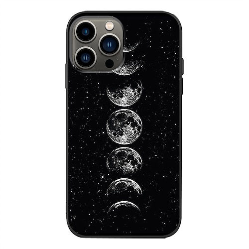 

Phone Case For Apple Classic Series iPhone 13 Pro Max 12 11 SE 2022 X XR XS Max 8 7 Portable Pattern Shockproof sky TPU