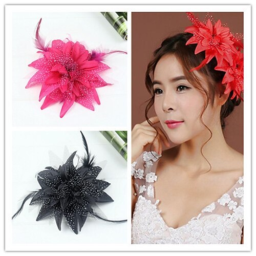 

Colorful Sun Flower Headband Christmas Chrysanthemum Garland Headwear Fan Hair Accessories