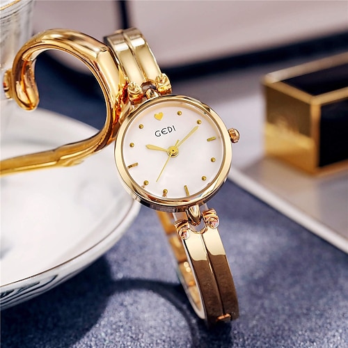 

Quartz Watch for Women Analog Quartz Stylish Minimalist Fashion Waterproof Creative Stainless Steel Stainless Steel Creative / One Year