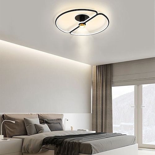 

42cm Ceiling Light Circle / Round Design Flush Mount Lights Aluminum Stylish Painted Finishes Contemporary Modern 220-240V