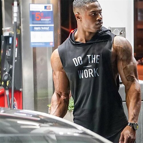 

Men's Running Tank Top Sleeveless Tee Tshirt Athletic Breathable Quick Dry Moisture Wicking Gym Workout Running Active Training Sportswear Activewear Black Blue Red
