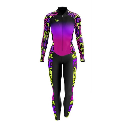 

Women's Cycling Jersey with Shorts Triathlon Tri Suit Long Sleeve Mountain Bike MTB Road Bike Cycling Black Blue Bike Clothing Suit Breathable Quick Dry Sweat wicking Polyester Sports Clothing Apparel