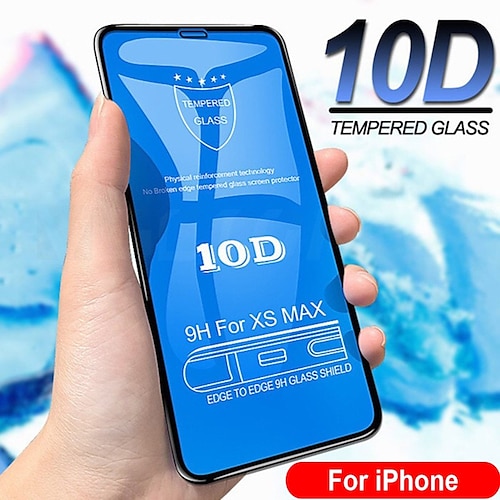 

[2 Pack] Phone Screen Protector For Apple iPhone 14 Pro Max 14 Plus 13 12 11 Pro Max Mini SE Tempered Glass High Definition (HD) 9H Hardness Scratch Proof Scratch Proof Anti-Fingerprint HD Clear