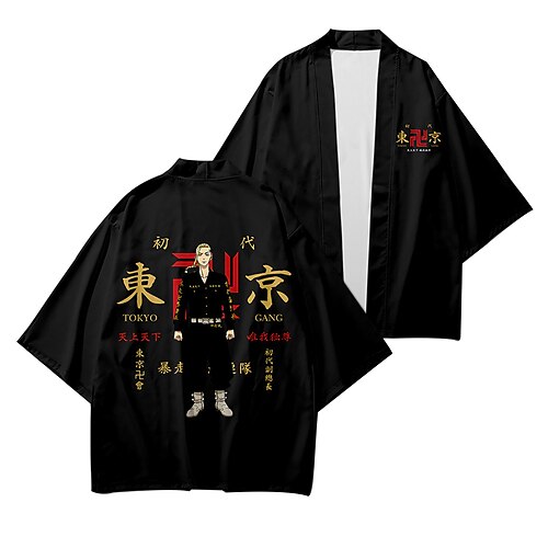 

Inspired by Tokyo Revengers Hanagaki Takemichi Anime Cartoon Polyster Anime Classic Street Style Top For Men's / Women's / Couple's