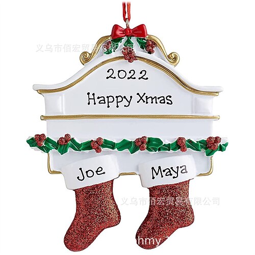 

Personalized Deer Home Acrylic Christmas Tree Ornaments 2022 Home Christmas Decor Gifts