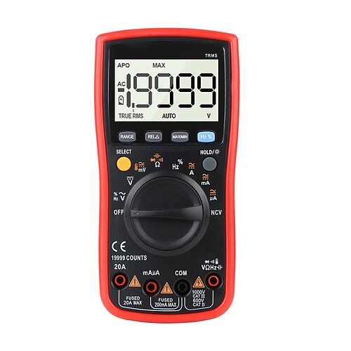 

ZOYI ZT219 Digital Multimeter 19999 Counts True RMS Automotive Electric Photometer Professional Voltage Meter