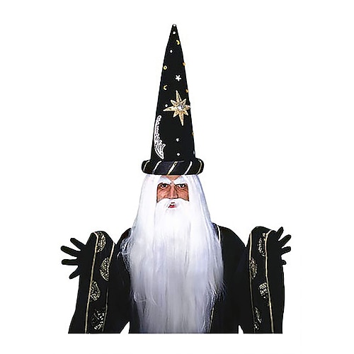 

Merlin Wig and Beard Set for Cosplay