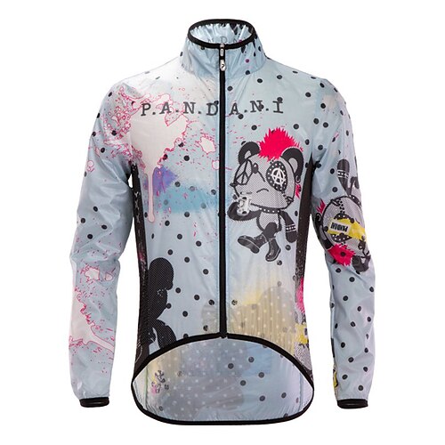 

21Grams Men's Cycling Jersey Long Sleeve Bike Top with 3 Rear Pockets Mountain Bike MTB Road Bike Cycling Breathable Quick Dry Moisture Wicking Reflective Strips Blue Graphic Polyester Spandex Sports
