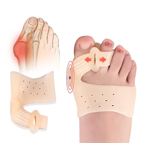 

Unisex Gel Toe Separators Correction Fixed Daily / Practice Nude 1 PC All Seasons