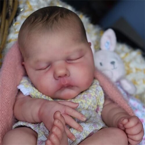 

20inch Reborn Baby Newborn Size Doll Willa 3D Painted Skin Multiple Layers Painting High quality Collectible Art Doll