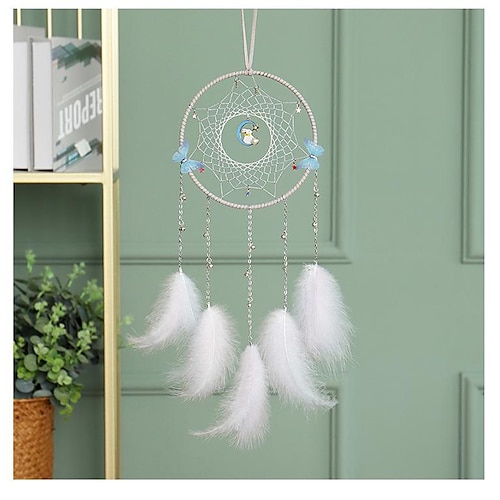 

dream catcher bedroom blue butterfly light string making pendant wind chimes sen series dream catcher pendant dream bell wind chime