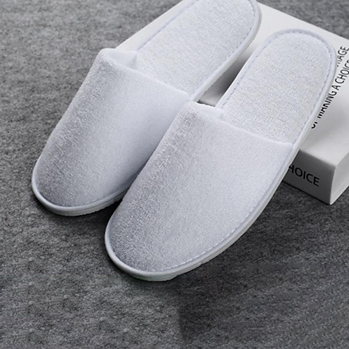 

Disposable Unisex Home Slippers Summer Indoor Floor Non-slip Slippers Couple Family Women and Men Hotel Bathroom Bath Sandal Slippers