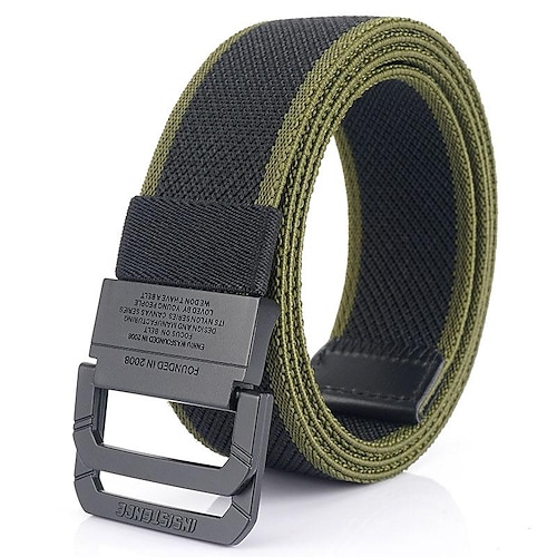 

Men's Military Tactical Belt Heavy Duty Elastic with Metal Buckle for Work Hunting Military / Tactical Outdoor / Combat