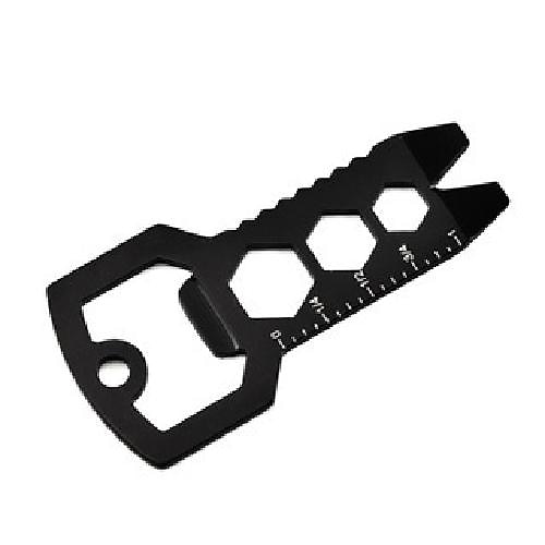 

Multifunctional Edc Tool Cassette Nail Lifter Bottle Opener Keychain Portable Multi-purpose Gadget Can Opener