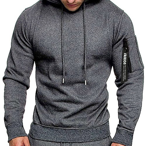 

Men's Hoodie Army Green Dark Gray Gray Black Hooded Print Camo / Camouflage Lace up Casual Going out Streetwear Cool Designer Winter Fall & Winter Clothing Apparel Hoodies Sweatshirts Long Sleeve