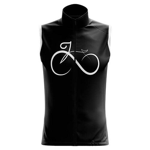 

21Grams Women's Cycling Jersey Sleeveless Bike Top with 3 Rear Pockets Mountain Bike MTB Road Bike Cycling Breathable Quick Dry Moisture Wicking Reflective Strips Violet White Black Graphic Polyester
