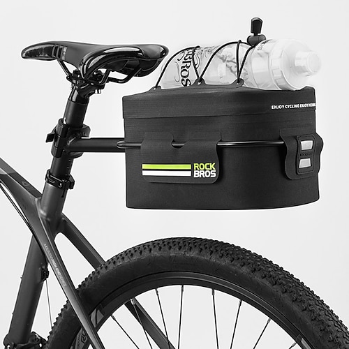 

ROCKBROS 6 L Fahrrad-Sattel-Beutel Radfahren Rasche Trocknung Langlebig Fahrradtasche Polyester TPU Tasche für das Rad Fahrradtasche Radsport Übung im Freien