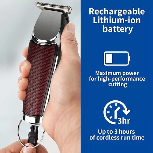 

Hair Clipper Trimmer Professional Men Electric Hair Clipper Beard Hair Cutting Machine Pivot Edge Detail Trimmer