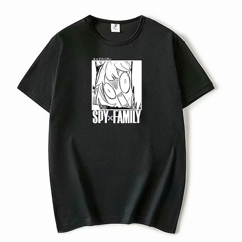 

Inspired by SPY×FAMILY Anya Forger T-shirt Anime 100% Polyester Anime Harajuku Graphic Kawaii T-shirt For Men's / Women's / Couple's