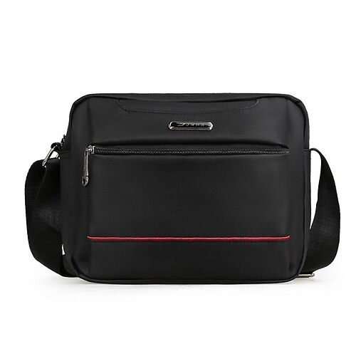 

Men's Sling Bags Messenger Bag Crossbody Bag Shoulder Bag Oxford Cloth Solid Color Daily Office & Career