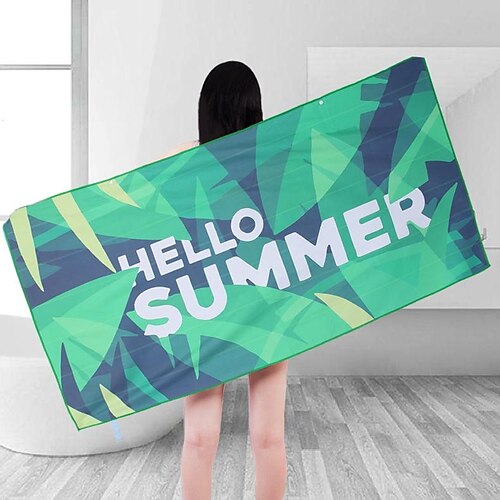 

1PCS Beach Towel, Microfiber Beach Towels, Oversized, Quick Dry Sand Proof, Absorbent, Compact, Beach Blanket, Lightweight Towel for The Swimming, Sports Stripes