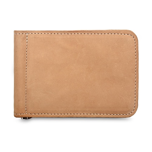 

Credit Card Holder Wallet Genuine Leather Name Card Holder Pocket with Magnetic Shut Single Compartment for Women Men