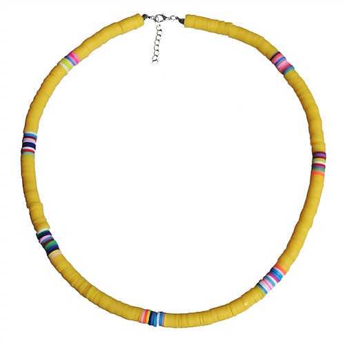 

Women's necklace Casual Street Color Block Necklaces
