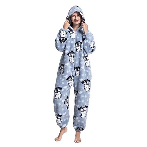 

Adults' Kigurumi Pajamas Nightwear Animal Onesie Pajamas Cosplay For Men and Women Christmas Animal Sleepwear Cartoon Festival / Holiday Costumes