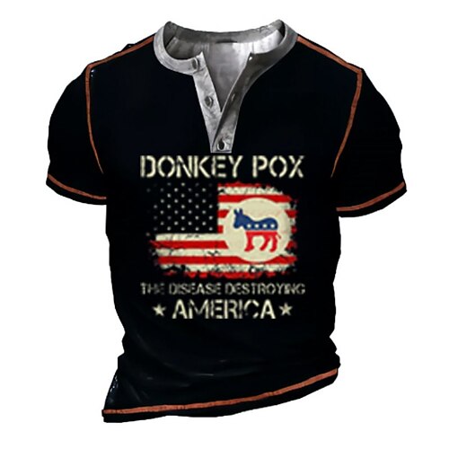 

Homens Camiseta Gráfico Gola Redonda Verde Azul Amarelo Cinzento Preto Tamanho Grande Casual Diário Manga Curta Roupa Algodão Legal Casual