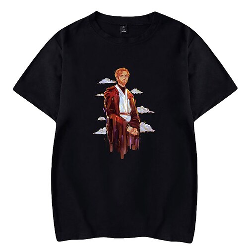 

Inspired by Obi-Wan Kenobi Jedi Knight T-shirt TV Movie 100% Polyester Anime Classic Street Style T-shirt For Men's / Women's / Couple's