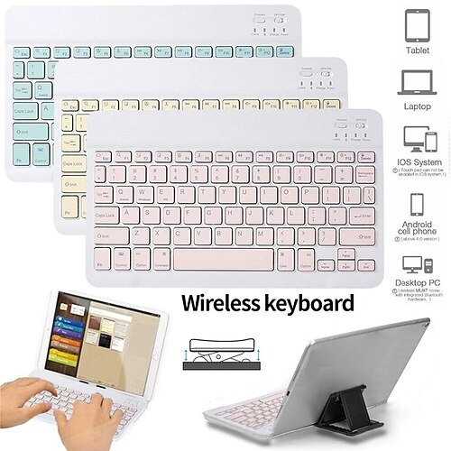 

USB Office Keyboard Slim / New Design / Mini For Android / iOS / iPad 2 Bluetooth
