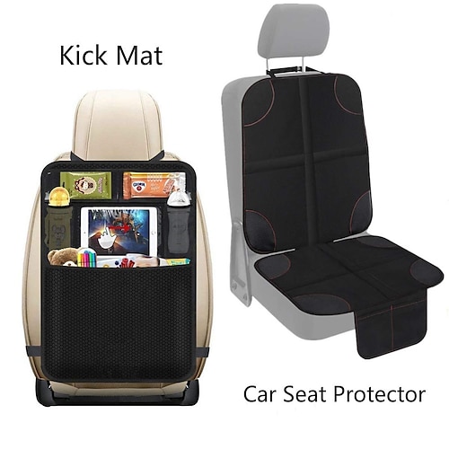 

2pcs Car Backseat Organizer Protect seats with Multi Storage Pockets Large Capacity Oxford Cloth For SUV Truck Van