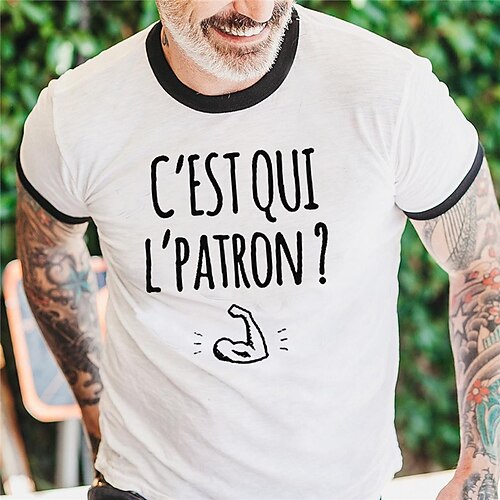 

Men's Unisex T shirt Tee Hot Stamping Graphic Prints Letter Crew Neck Street Daily Print Short Sleeve Tops Designer Casual Big and Tall Sports White / Summer / Summer