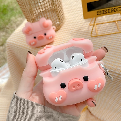 

Case Cover Compatible with AirPods Pro Airpods 1/2 AirPods 3 Dustproof Shockproof Animal TPU Headphone Case
