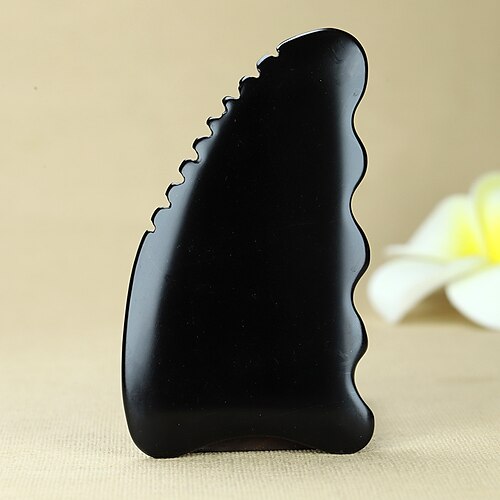 

Needle Stone Scraping Plate Black Red Needle Stone Scraping Plate Scraping Tablet Scraping knife Beauty Facial Massage Health Care Tool