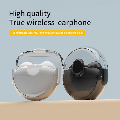 

NIA L12s True Wireless Headphones TWS Earbuds In Ear Bluetooth 5.1 Stereo with Charging Box Smart Touch Control for Apple Samsung Huawei Xiaomi MI Yoga Gym Workout Running Mobile Phone