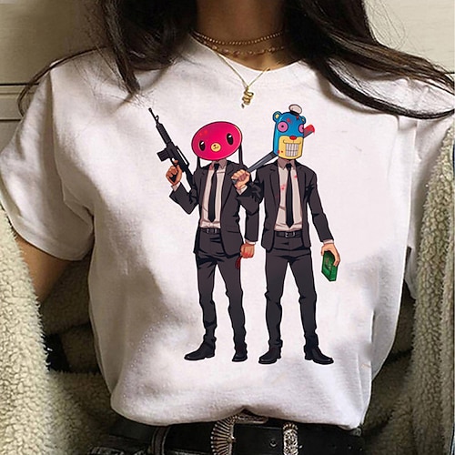 

Inspired by The Umbrella Academy Season 3 TV Series T-shirt TV Movie 100% Polyester Anime Classic Street Style T-shirt For Men's / Women's / Couple's