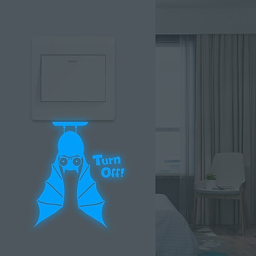 

Animals / Luminous Wall Stickers Living Room / Kids Room kindergarten, Removable / Pre-pasted PVC Home Decoration Wall Decal 1pc