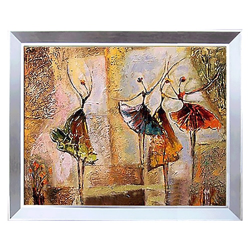 

Handmade Hand Painted Oil Painting Wall Art l Art Abstract Dancing Lady Canvas Paintings Decoration Home Decoration Decor Canvas Paintingfor Living Room