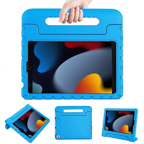 

New iPad 9th 8th Generation Case iPad Air 5th Case iPad Mini 6th for Kids iPad Pro 12.9 Case 2021/2020 Shockproof Handle Stand Kids Case for iPad 9/8/7 Gen 10.2-Inch