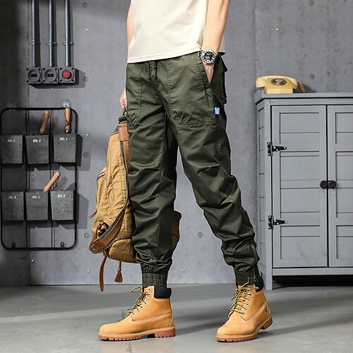 

Men's Hiking Pants Trousers Tactical Cargo Pants Outdoor Windproof Breathable Quick Dry Lightweight Bottoms Black Grey Fishing Climbing Camping / Hiking / Caving 29 30 31 32 33