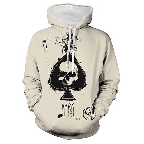 

Inspired by Heart of The Cards Playing Cards Poker Hoodie Cartoon Manga Anime Graphic Street Style Hoodie For Men's Women's Unisex Adults' 3D Print 100% Polyester