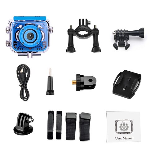 

Kids Waterproof Camera for Kids Birthday Gift for Girls 1080P Children Digital Camera Underwater Video Toddler Camera Christmas Toys for Age 6-10 Years Old Boys with 32GB Card