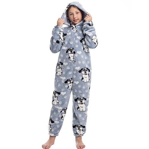 

Kid's Teenager Kigurumi Pajamas Nightwear Animal Onesie Pajamas Cosplay For Men and Women Boys and Girls Christmas Animal Sleepwear Cartoon Festival / Holiday Costumes