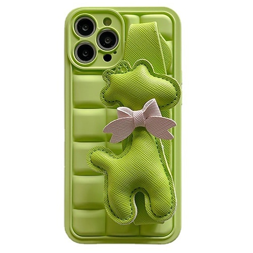 

Phone Case For Apple Classic Series iPhone 13 Pro Max 12 11 X XR XS Max Portable with Wrist Strap Shockproof Animal TPU