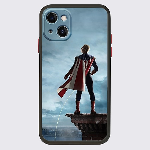 

The Boys Anime Phone Case For Apple iPhone 13 Pro Max 12 11 SE 2022 X XR XS Max 8 7 Unique Design Protective Case Transparent Pattern Dustproof Back Cover TPU