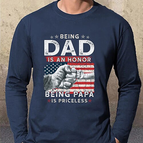 

Men's Unisex T shirt Tee Hot Stamping Gesture Letter V Neck Street Casual Print Long Sleeve Tops Designer Simple Basic Casual Black Navy Blue