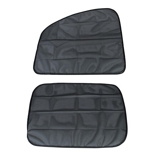 

2 Pieces Car Window Shades Breathable For universal Side Window Privacy Protection Sun Protection UV Rays Fabric 6252 cm