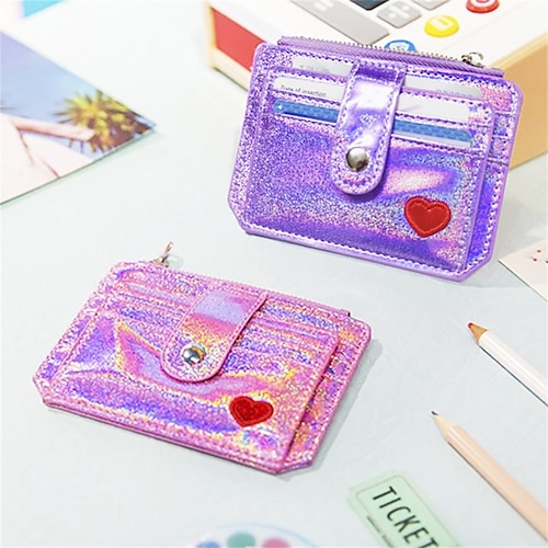 

Credit Card Holder Wallet PU Leather Name Card Holder Professional Multi Credit Card Protector for Women