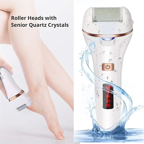 

Electric Foot File Grinder Dead Dry Skin Callus Remover Rechargeable Feet Pedicure Tool Foot Care Tools for Hard Cracked Clean
